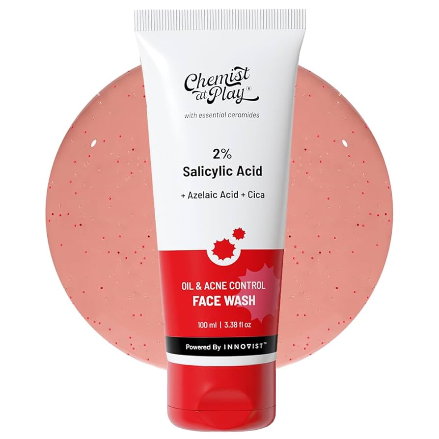 Chemist at Play 2% Salicylic Acid Face Wash – Anti-Acne Cleanser (100ml)