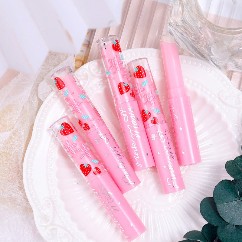 Pink Magic Strawberry Lip Balm – Color Transforming Lip Care