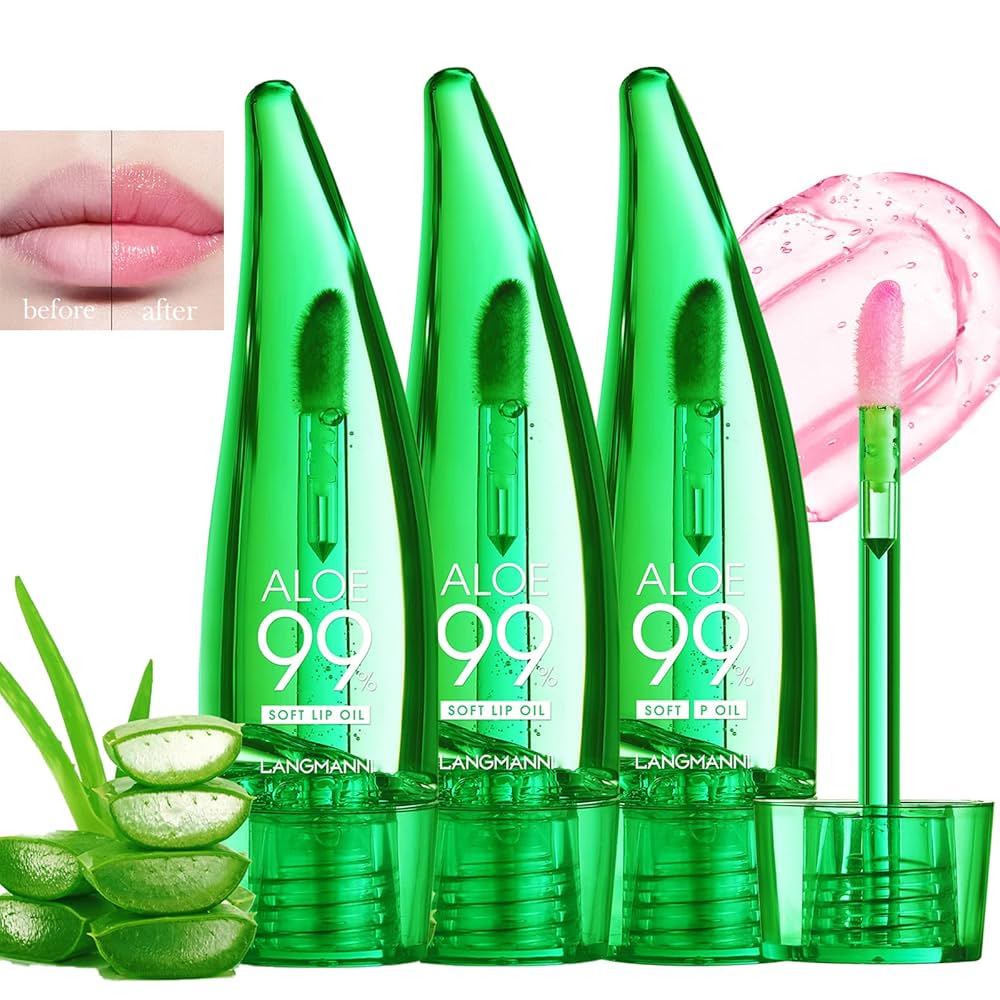Aloe Vera Soothing Gel Lip Balm – Hydrating & Cooling Care