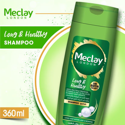 Meclay London Conditioner Long & Healthy Zinc Biotin Collagen 185ml