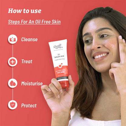 Chemist at Play 2% Salicylic Acid Face Wash – Anti-Acne Cleanser (100ml)