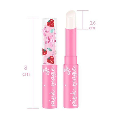 Pink Magic Strawberry Lip Balm – Color Transforming Lip Care