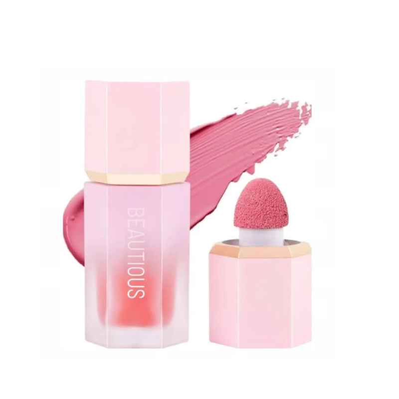Beautious Air Cushion Liquid Blush – Natural Long Lasting Matte Cheek Tint