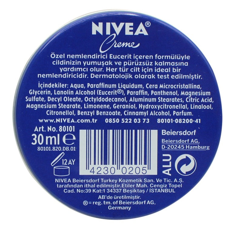 Nivea Moisturizing Cream