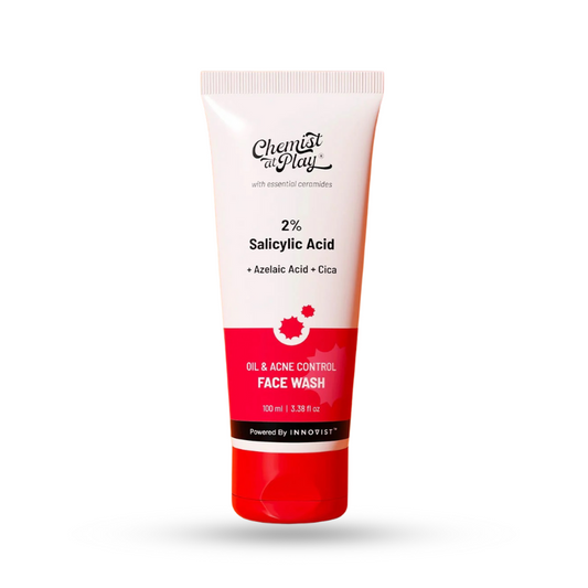 Chemist at Play 2% Salicylic Acid Face Wash – Anti-Acne Cleanser (100ml)